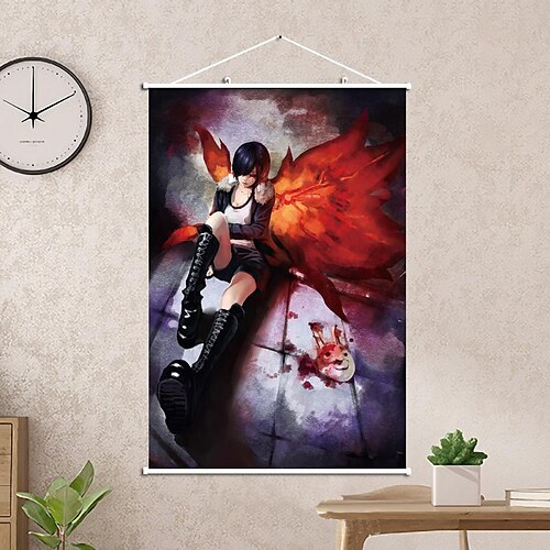 

Tokyo Ghoul Posters With Hanger Wall Art Canvas Prints Painting Home Decoration Décor Rolled Canvas No Frame Unframed Unstretched