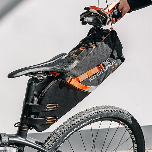 

ROCKBROS 10 L Bolsa para Guardabarro Portátil Resistente a la lluvia Secado rápido Bolsa para Bicicleta Poliéster Tactel Bolsa para Bicicleta Bolsa de Ciclismo Ciclismo Ejercicio al Aire Libre