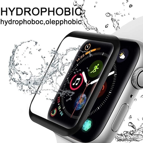 

3 pcs Watch Screen Protector 3D Full Screen Protector For Apple Watch 7 6 SE 5 4 45mm 41mm 40mm 44mm Not Tempered Glass For iwatch 3 2 1 38mm 42mm