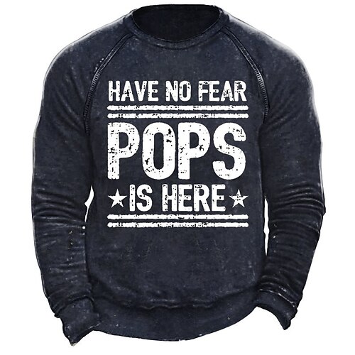 

Men's Sweatshirt Pullover Graphic Patterned Letter Patchwork Print Casual Daily Sports 3D Print Basic Streetwear Hoodies Sweatshirts Navy Blue