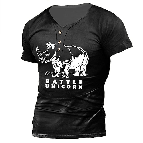 

Men's T shirt Tee Graphic Patterned Letter V Neck Casual Daily Short Sleeve Tops Lightweight Fashion Big and Tall Sports Green Black Blue / Summer / Summer