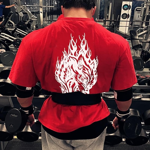 

Herre Trænings-shirt Løbe-T-shirt Kortærmet Toppe Atletisk atletiktøj Åndbart Blød Hurtigtørrende Fitness Gym Træning Løb Sportstøj Sportstøj Sort Lyserød Rød
