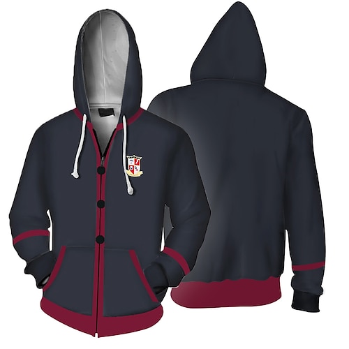 

Inspired by The Umbrella Academy Season 3 TV Series Outerwear TV Movie 100% Polyester Anime Classic Street Style Outerwear For Men's / Women's / Couple's