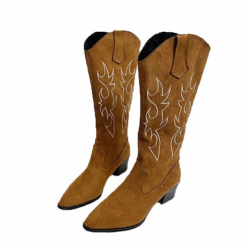 

Western Cowboy Boots Embroidered Martin Boots British Style Knight Boots Cross-Border Europe And The United States Large Size Boots 43 Long Boots Wish