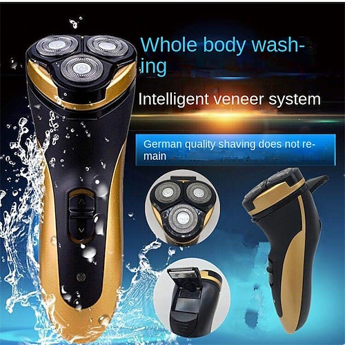 

Electric Shaver Body Wash Intelligent Surface Rotary Three-Blade Razor