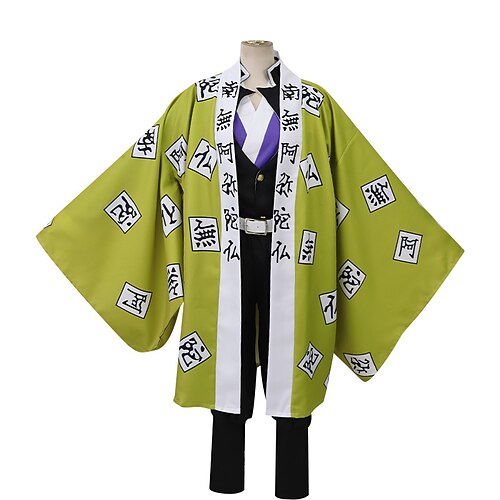 

Inspired by Demon Slayer: Kimetsu no Yaiba Gyomei Himejima Anime Cosplay Costumes Japanese Cosplay Suits Costume For Men's