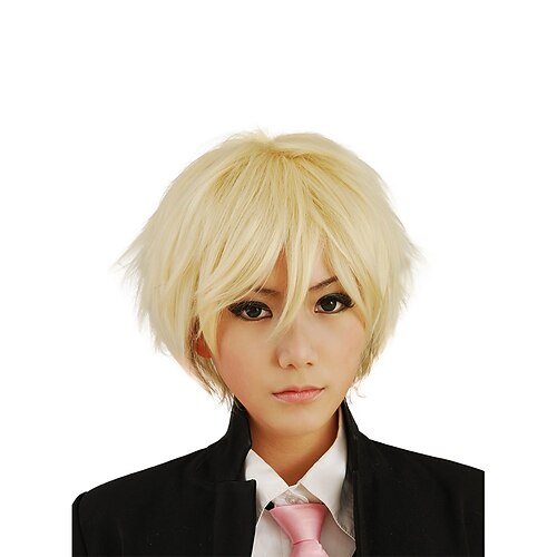 

Cosplay Wig Men's Short Layered Halloween Costume Hair Wig