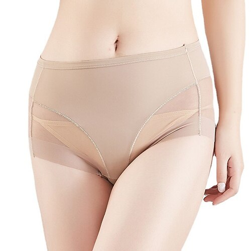 

Corset Women's Control Panties Shapewears Office Party & Evening Valentine's Day Running Black Khaki Sport Breathable Comfortable Lace Up Tummy Control Push Up Basic Pure Color Fall Winter Spring