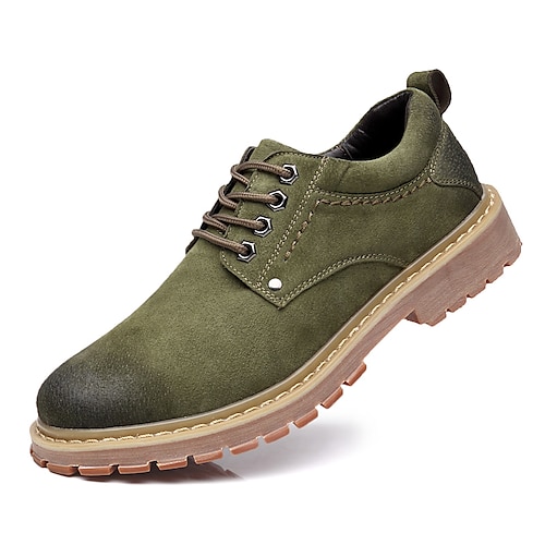 

Herren Turnschuhe Outdoor Karierte Schuhe im britischen Stil Komfort Schuhe Vintage Casual Klassisch Täglich Büro Karriere Leder Schwarz Grün Braun Farbverlauf Winter Herbst