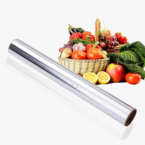 

10m Baking Paper Tin Foil aluminum Foil Paper Household Durable Non-stick Tinfoil BBQ Cooking Accessories Pastry Tools