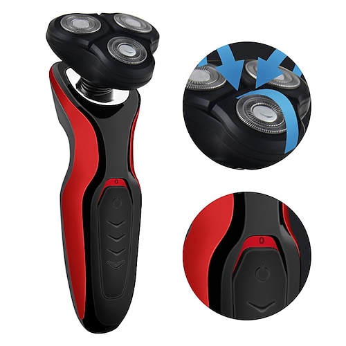 

Light Portable 3D Floating Razor Rechargeable Beard Knife Smart Three Heads Men's Electric Shaver