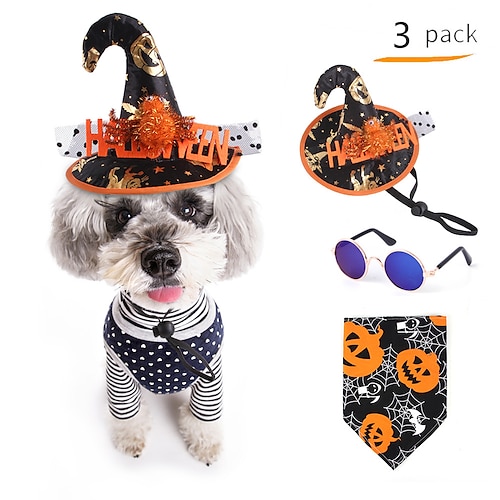 

Halloween New Pet Transformation Dress Dog Dress Up Kit Cat Festival Dress Up Ornaments