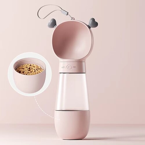 

Hunde Katte Skåle & Vandflasker / Fodder Beholdere 350 L ABS PC Bærbar Trener Udendørs Hvid Grøn Lys pink Skåle & Fodring Dagligdagstøj
