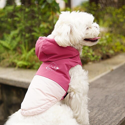 

Cotton Vest Thickened Autumn and Winter Fashion Vest Warm Hoodie Teddy Schnauzer Small Dog Clothing