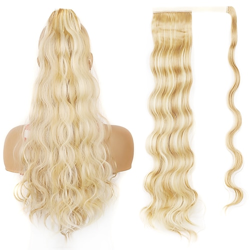 

Clip Coletas Clásico / Mujer / Fácil vestidor Pelo sintético Pedazo de cabello La extensión del pelo Ondulado Grande / Ola natural 24 pulgadas Fiesta / Fiesta / Noche / Ropa Cotidiana