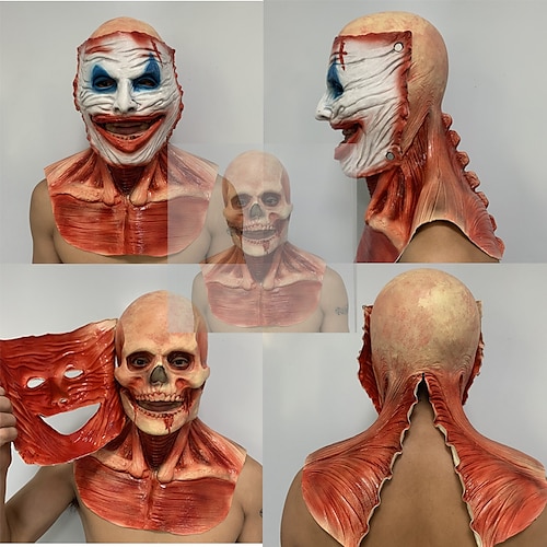 

Ghost / Zombie / Devil Mask Adults' Horror Men's Red Glue Cosplay Accessories Masquerade Costumes / Women's