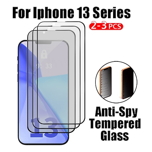 

[2 Pack] [3 Pack] Phone Screen Protector For Apple iPhone 14 Pro Max 14 Plus 13 12 11 Pro Max Mini SE Tempered Glass 9H Hardness Scratch Proof Anti-Fingerprint Scratch Proof Anti-Fingerprint Privacy