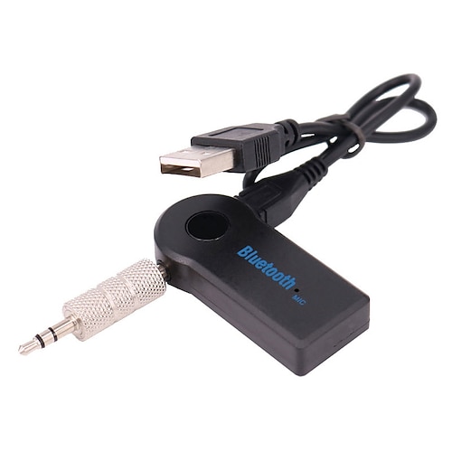 

Upgrade 3.5mm Car Bluetooth-compatible Receiver The New Version 5.0 Plus Interface Audio Bluetooth-compatible Receiver