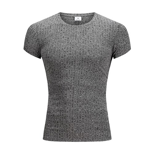 

Men's T shirt Tee Solid Color Crew Neck Street Casual Short Sleeve Tops Basic Fashion Classic Comfortable White Black Khaki / Summer