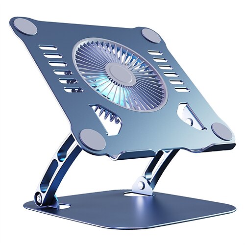 

T628 Aluminum Alloy Laptop Lift Folding Usb Laptop Stand Desktop Desktop Hanging Screen Small Fan