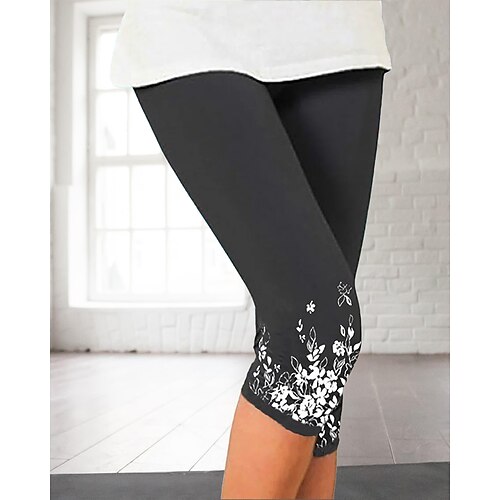 

Per donna Pantaloni da yoga Fasciante in vita Sollevamento dei glutei Asciugatura rapida Vita alta Yoga Fitness Allenamento in palestra Ghette Pantaloni Floreale Nero / Bianco Nero Nero / Rosa Gli