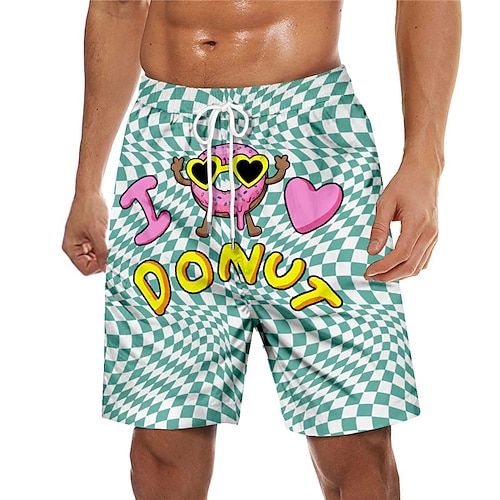 

Men's Swim Trunks Swim Shorts Quick Dry Board Shorts Bathing Suit with Pockets Drawstring Swimming Surfing Beach Water Sports Printed Spring Summer
