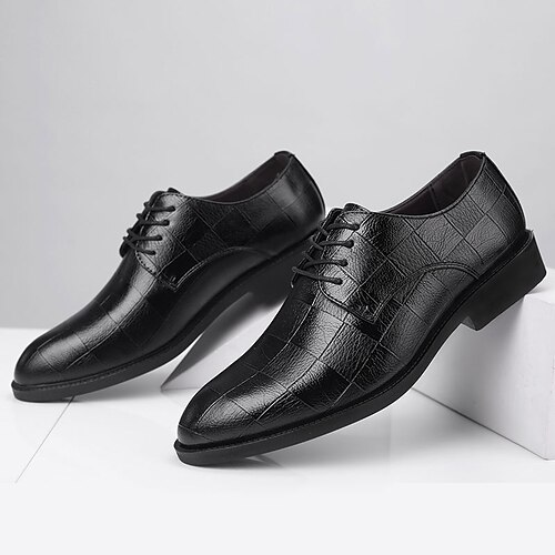 Men Leather Shoes High Quality Business Dress Shoes Wedding Dress Shoes Big  Size 38-48 Luxury Formal Shoes Chaussure Homme Cuir British Style Oxfords  Shoes