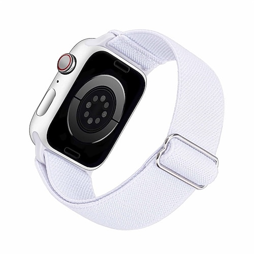 

1PC Smart Watch Band Compatible with Apple iWatch Series 8 7 6 5 4 3 2 1 SE Sport Band for iWatch Smartwatch Strap Wristband Nylon Adjustable Elastic Breathable