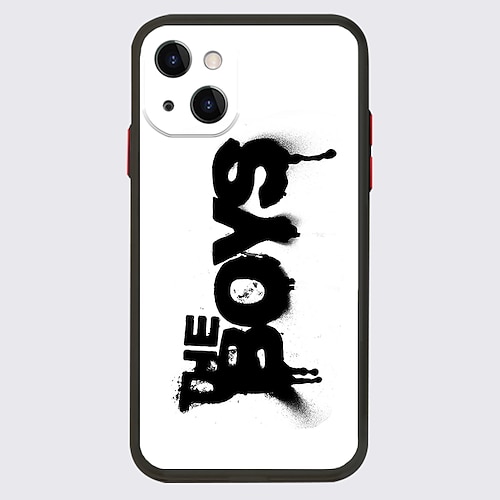 

The Boys Anime Phone Case For Apple iPhone 13 Pro Max 12 11 SE 2022 X XR XS Max 8 7 Unique Design Protective Case Transparent Pattern Dustproof Back Cover TPU