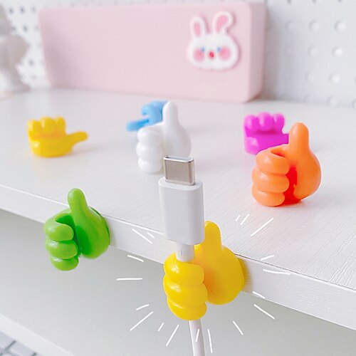 

Data Cable Wire Organizer For Samsung Apple Support all tablets Portable New Design Lovely ABS