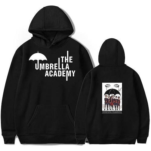 

Inspired by The Umbrella Academy Season 3 TV Series Hoodie TV & Movie Back To School Anime Classic Street Style Hoodie For Men's Women's Unisex Adults' Hot Stamping 100% Polyester