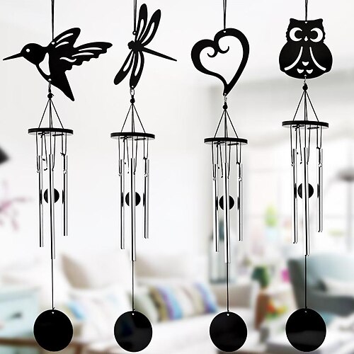 

Metal Handmade Multi-tube Dream Catcher Handmade Gift Wall Hanging Decor Art Ornament Craft Wind Chimes for Kids Bedroom Wedding Festival 7.512cm