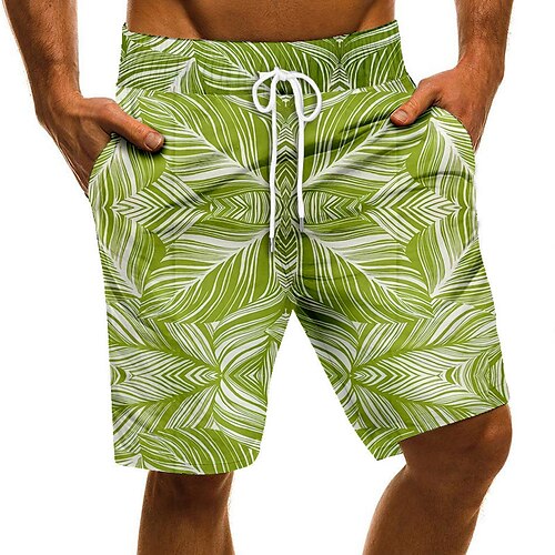

Men's Swim Trunks Swim Shorts Quick Dry Board Shorts Bathing Suit with Pockets Drawstring Swimming Surfing Beach Water Sports Printed Spring Summer
