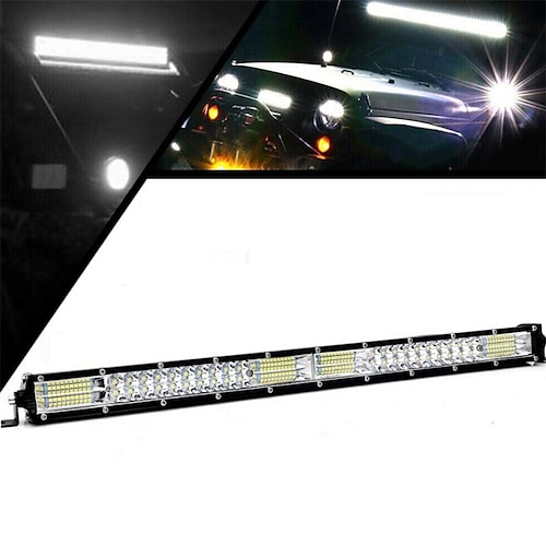 

OTOLAMPARA 9D 120W LED LightBar 12Inch 22Inch Auto LED Work Light Pods Single Row Spotlight Driving Light FogLight Boat Light ATV Car Truck Off Road