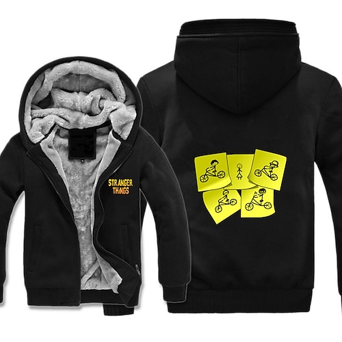 

Inspired by Stranger Things Hellfire Club Eddie Munson Anime Cartoon 100% Polyester Anime Harajuku Graphic Kawaii Outerwear For Men's / Women's / Couple's