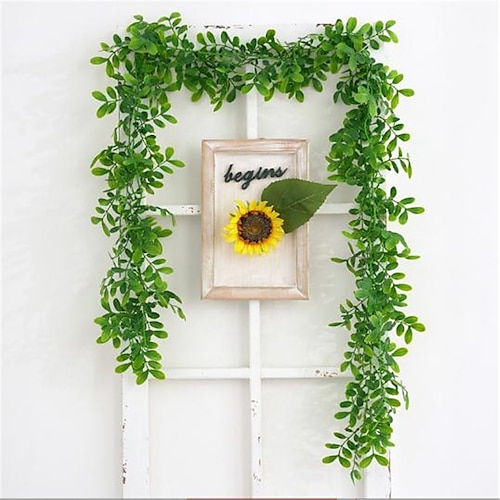 

180cm Simulation Plant Rattan Fake Flower Wall Hanging Flower Rattan Wedding Decoration Home Decoration 1pcs /2pcs