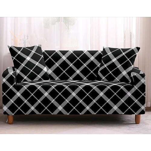 

Funda elástica para sofá, funda elástica para sofá seccional, sillón de dos plazas, 4 o 3 plazas, en forma de L, suave, duradera, lavable