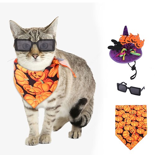 

3 Pcs Halloween New Pet Dress Up Dress Up Dog Funny Decoration Cat Festive Decorations