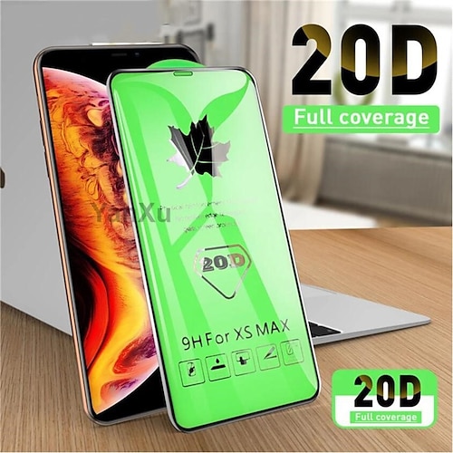 

[2 Pack] Phone Screen Protector For Apple iPhone 14 Pro Max 14 Plus 13 12 11 Pro Max Mini SE Tempered Glass High Definition (HD) 9H Hardness Scratch Proof Shock Proof Scratch Proof Anti-Fingerprint