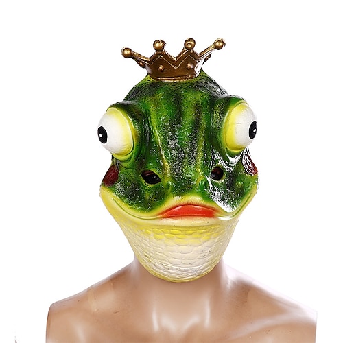 

Animal Mask Frog Mask Carnival Cosplay Bar Funny Masquerade Performance Props Tricky Funny Headgear