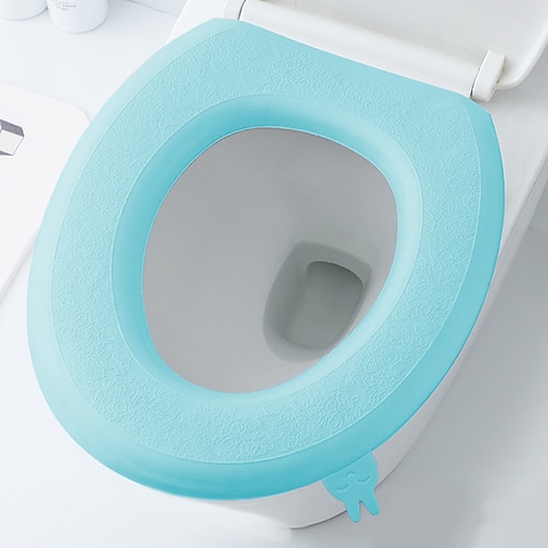 

Waterpoof Soft Toilet Seat Cover Bathroom Washable Closestool Mat Pad Cushion O-shape U-shape Toilet seat Bidet Toilet Cover Accessories