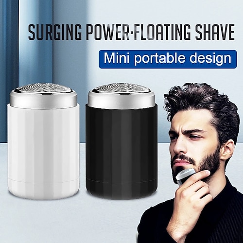 

Mini Powerful Electric Shaver For Men Rechargeable Beard Electric Razor Facial Shaving Machine Waterproof For Travel/Home