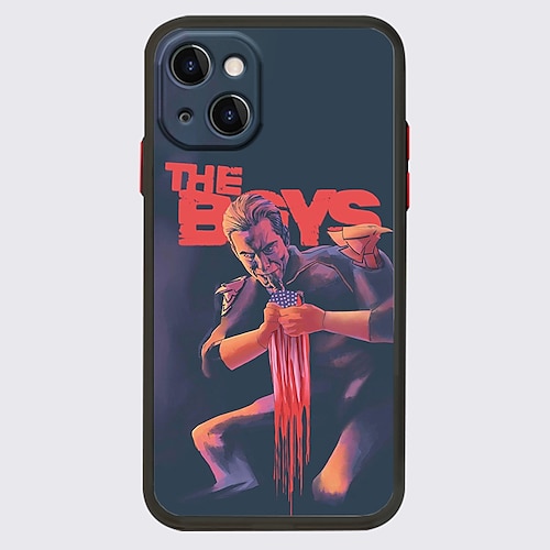 

The Boys Anime Phone Case For Apple iPhone 14 Pro Max 13 12 11 Pro Max Mini X XR XS 8 7 Plus Unique Design Protective Case Transparent Pattern Dustproof Back Cover TPU