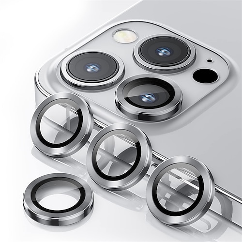 Protecteur d'objectif d'appareil photo iPhone 15 Pro Max 