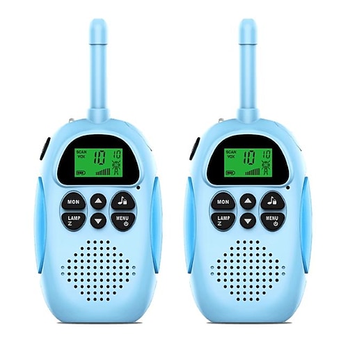 

Walkie Talkies for Kids 2 Pack Rechargeable Kids Walkie Talkies 5 Miles Long Range multiple channels 2 Way Radio Kid Toy Gift for 6-12 Year Old Boy Girl Toddlers