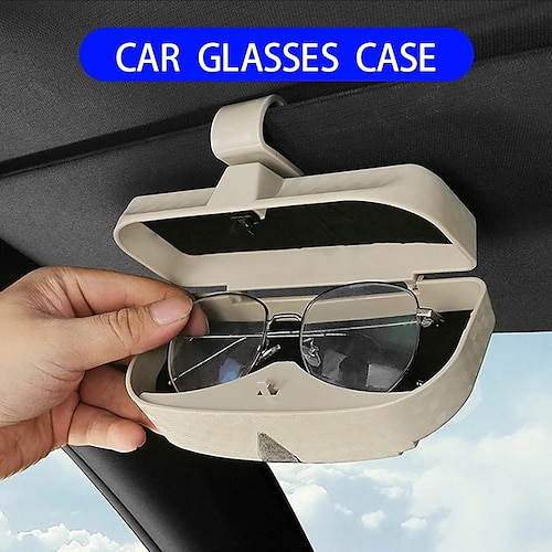 

Car Organizers Glasses Case Polyethylene / PU Leather For universal All Models