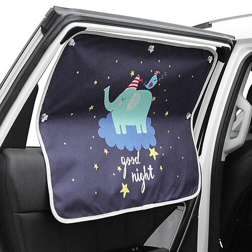 

Light Shields Manufacturers Cotton Linen Fabric Uv Close Car Side Window Curtain Screen Sunshade Adjustable For Car Windshield