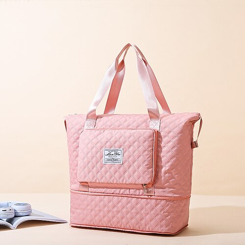 

Travel Bag Large Capacity New Fabric Portable Fitness Bag Multi-functional Sports Bag Storage Bag Waiting Bag