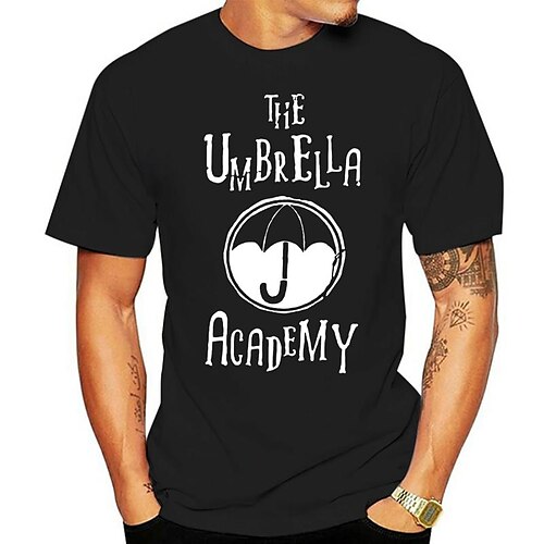

Inspired by The Umbrella Academy Season 3 TV Series T-shirt TV Movie 100% Polyester Anime Classic Street Style T-shirt For Men's / Women's / Couple's