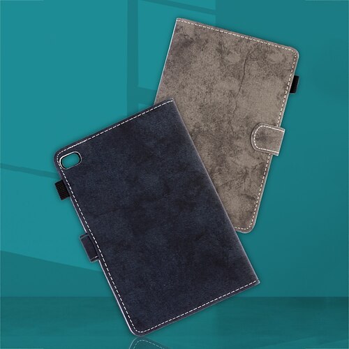 

Tablet Case Cover For Samsung Galaxy Tab A8 S8 S7 A7 A7 Lite S6 Lite A 8.0 2022 2021 Pencil Holder Card Holder with Stand Solid Colored TPU PU Leather